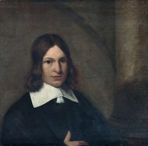 19 yaşında bir adamın portresi. Otoportre, 1648-1649 .