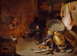 Figürlü İç Mekan, 1643 by Pieter Jacobsz Duyfhuysen