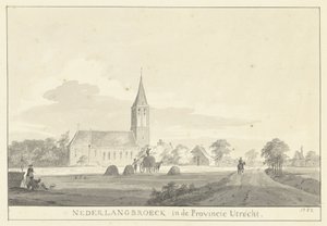 Nederlangbroek köyünün görünümü by Pieter Jan van Liender