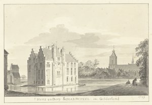 Scherpenzeel Evi ve Köyü by Pieter Jan van Liender