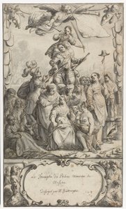 Frederick Hendrick van Nassauw için Ön Kapak Tasarımı by Pieter Jansz