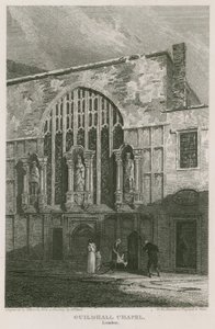 Guildhall Şapeli, Londra by Pieter Jansz. Quast