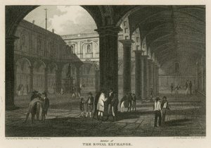 Royal Exchange, Londra iç