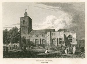 Stepney Kilisesi, Londra by Pieter Jansz. Quast