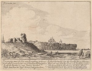 Assemburg Kalesi Harabeleri by Pieter Jansz Saenredam