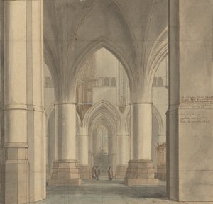  by Pieter Jansz. Saenredam