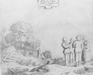 Üç Köylü ve Bir Kadın, 1626.