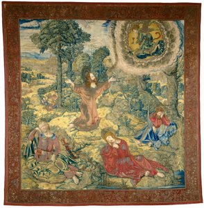 Getsemani Bahçesi by Pieter Pannemaker I after Bernard van Orley