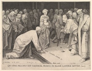 İsa ve Zina Edilen Kadın, 1579.