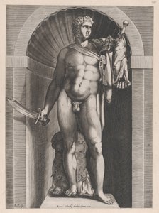 Roma İhtişamı Aynası: Sol elinde Paladyum ile Diomedes, 1582., 1582