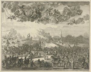 Charles II'nin Scheveningen'den İngiltere'ye ayrılması, 1660 by Pieter Philippe
