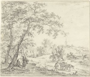 Kuzey Hollanda manzarası (Egmond, Castricum