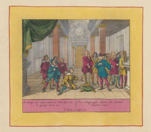 Anjou Dükü Philip 1700 İspanyol tacını kabul ediyor Anjou Dükü, İspanyol Tacı