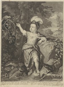 Grafton Dükü Charles Fitzroy'un portresi by Pieter Schenk (I)