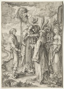 Goliath Başkanı ile David, 1620