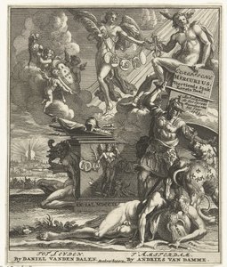 Başlık sayfası: European Mercury Ondördüncü Parça Birinci Kısım, 1703 by Pieter Sluyter