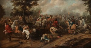 Breitenfeld Savaşı by Pieter Snayers
