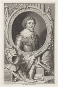 Orange Prensi Frederik Hendrik'in Portresi by Pieter Tanjé