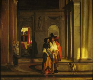 Yürüyüşe Çıkmak by Pieter de Hooch