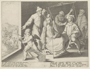 düğün ölçeği by Pieter de Jode (I) (attributed to)