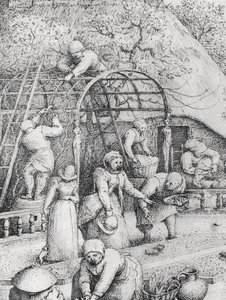 Bahar Detayı by Pieter Bruegel the Elder