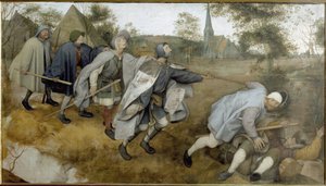 Kör benzetmesi - Resim by Pieter Bruegel the Elder