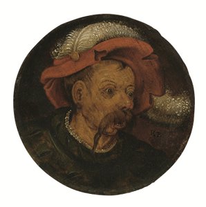 Landsknecht'in başı (paneldeki yağ) by Pieter the Younger Brueghel