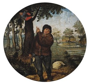 Kuş Yuvasını Soymak by Pieter Brueghel the Younger