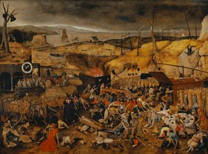 Ölümün Zaferi, c.1608 by Pieter Brueghel the Younger