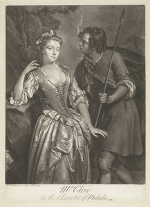 Phyllida rolünde aktris Catherine Clive