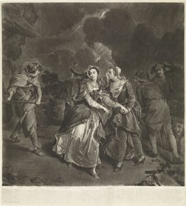 Aktris Susannah Maria Cibber Cordelia olarak