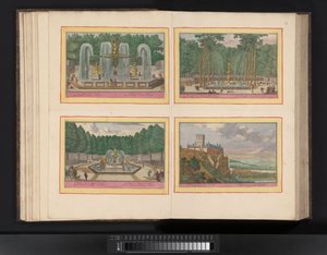 Kaart van het beleg van Barselona, ​​​​1706 Fransa Ordusu