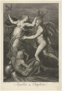 Apollo ve Daphne (nesnedeki başlık) Mitolojik aşk hikayeleri (dizi adı) by Pieter van Gunst