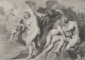 Ixion, Hera tarafından kandırıldı, 1620-24.