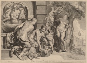 Sepetinde Erichthonius by Pieter van Sompel after Sir Peter Paul Rubens