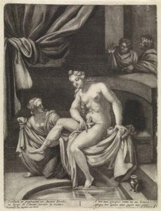 David ve Bathsheba by Pieter van den Berge