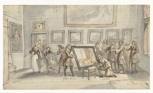 Sanat satıcısı JP Zomer'de Savoy Prensi Eugenius by Pieter van den Berge