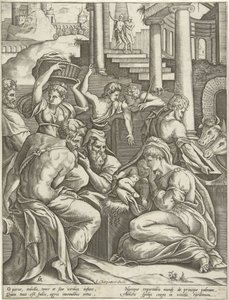 Çobanların hayranlığı by Pieter van der Heyden