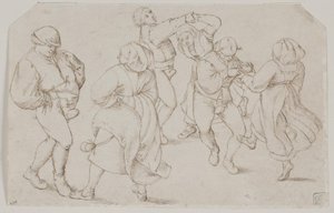düğün dansı by Pieter van der Heyden