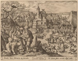 Kış by Pieter van der Heyden after Hans Bol
