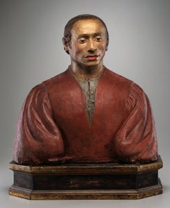 Palla Rucellai, c.1506 (çok renkli süslemeli pişmiş toprak) by Pietro (attr. to) Torrigiano