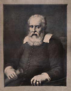 Galileo Galilei, İtalyan bilim adamı, 18. yüzyılın sonları veya 19. yüzyılın başlarında 1894 by Pietro Antonio Leone Bettelini