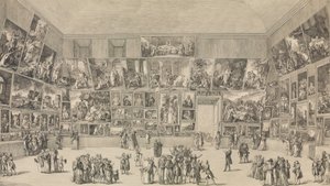 1785 Salonunun görünümü.