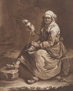 Eski Çalışan Kadın, yak. 1757-1804. by Pietro Jacopo Palmieri