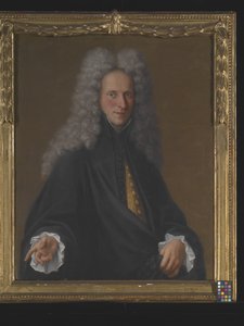 Meçhul Bir Soylunun Portresi (tuval üzerine yağlıboya) by Pietro Longhi