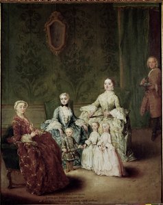 Sagredo ailesinin portresi. Pietro Longhi