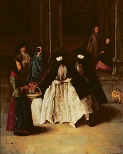 Parfüm Satıcısı (tuval üzerine yağlı boya) (bkz. alo 166068) by Pietro Longhi