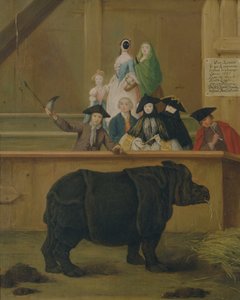Gergedan, 1751 by Pietro Longhi