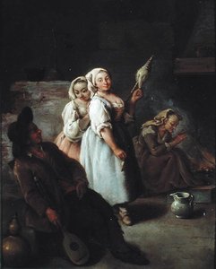 İplikçi by Pietro Longhi