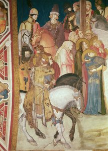 Calvary Detayı (fresk) (208458 detayı) by Pietro Lorenzetti